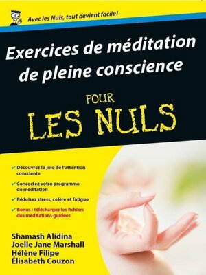 cover image of Exercices de méditation de pleine conscience Pour les Nuls